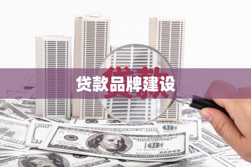 师宗贷款品牌建设