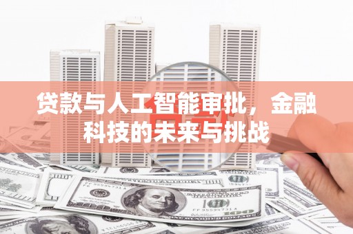 师宗贷款与人工智能审批，金融科技的未来与挑战