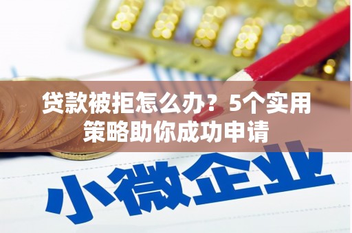 师宗贷款被拒怎么办？5个实用策略助你成功申请
