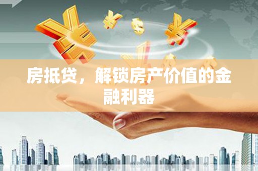 师宗房抵贷，解锁房产价值的金融利器
