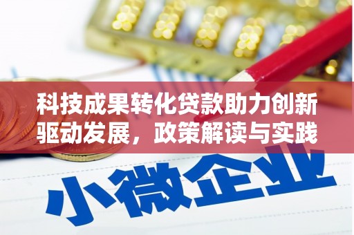 师宗科技成果转化贷款助力创新驱动发展，政策解读与实践探索