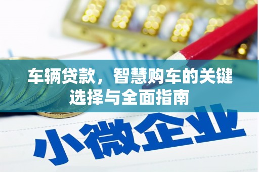师宗车辆贷款，智慧购车的关键选择与全面指南