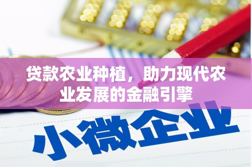 师宗贷款农业种植，助力现代农业发展的金融引擎