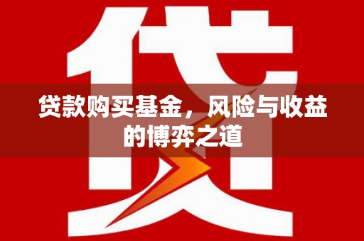 师宗贷款购买基金，风险与收益的博弈之道
