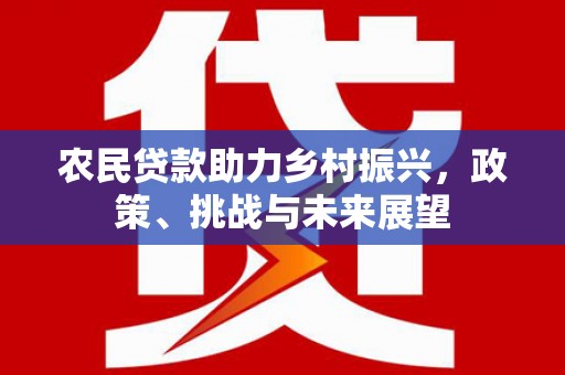 师宗农民贷款助力乡村振兴，政策、挑战与未来展望