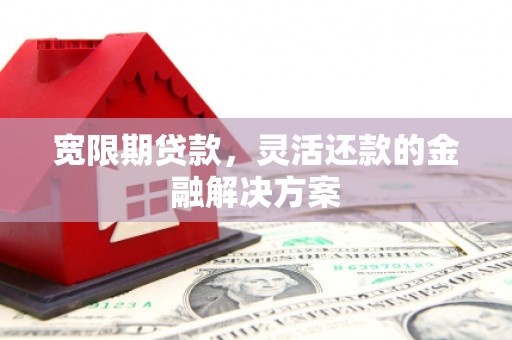 师宗宽限期贷款，灵活还款的金融解决方案
