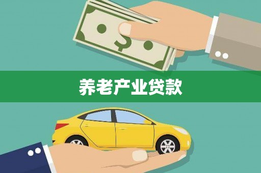 师宗养老产业贷款