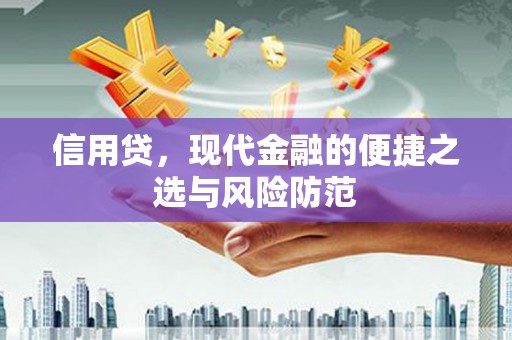 师宗信用贷，现代金融的便捷之选与风险防范