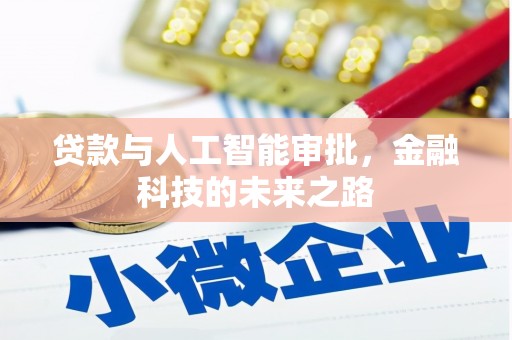 师宗贷款与人工智能审批，金融科技的未来之路