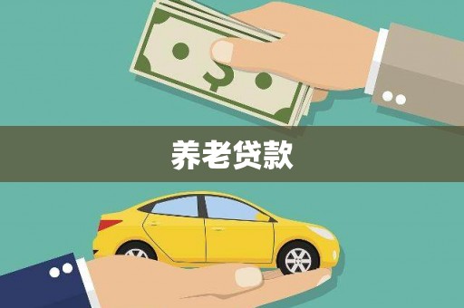 师宗养老贷款