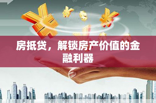 师宗房抵贷，解锁房产价值的金融利器