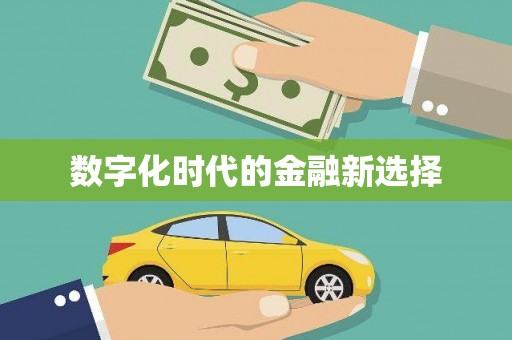师宗数字化时代的金融新选择