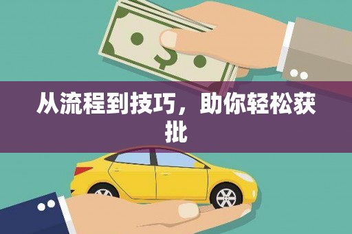 师宗从流程到技巧，助你轻松获批