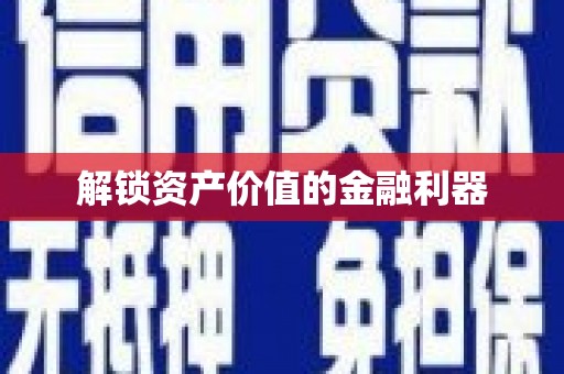 师宗解锁资产价值的金融利器